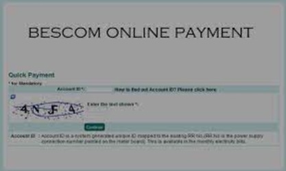 BESCOM Online Payment