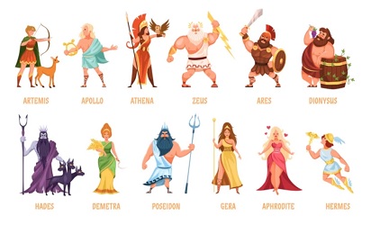 greek goddesses
