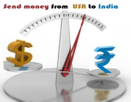 Send money from the USA to India