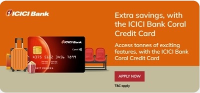 icici coral credit card